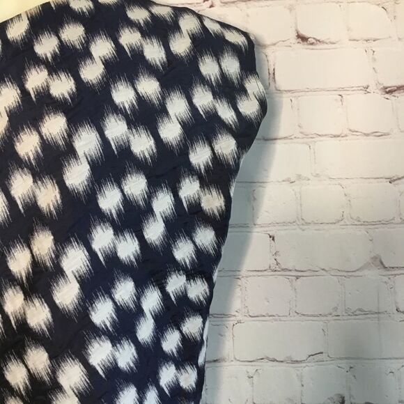 NWOT Zero Maria Cornejo Assymetric Design Blue Dress Size 4. - Picture 14 of 14